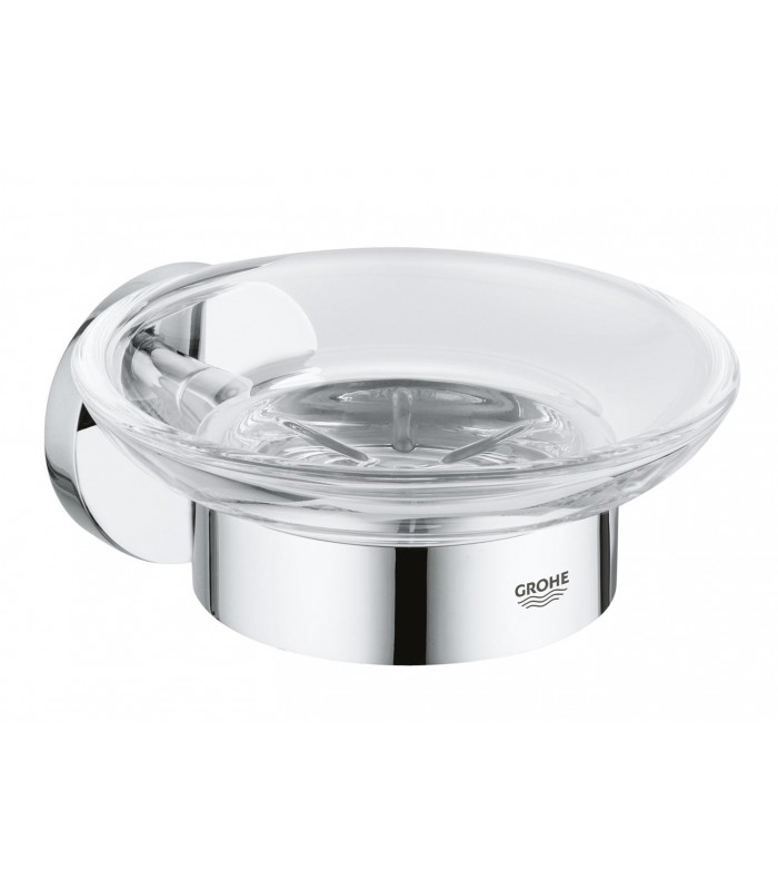 Compra online Suporte para escova de vaso sanitário Grohe Essentials Cool Sunrise de parede (ouro brilhante) (40374GL1) en oferta al mejor precio