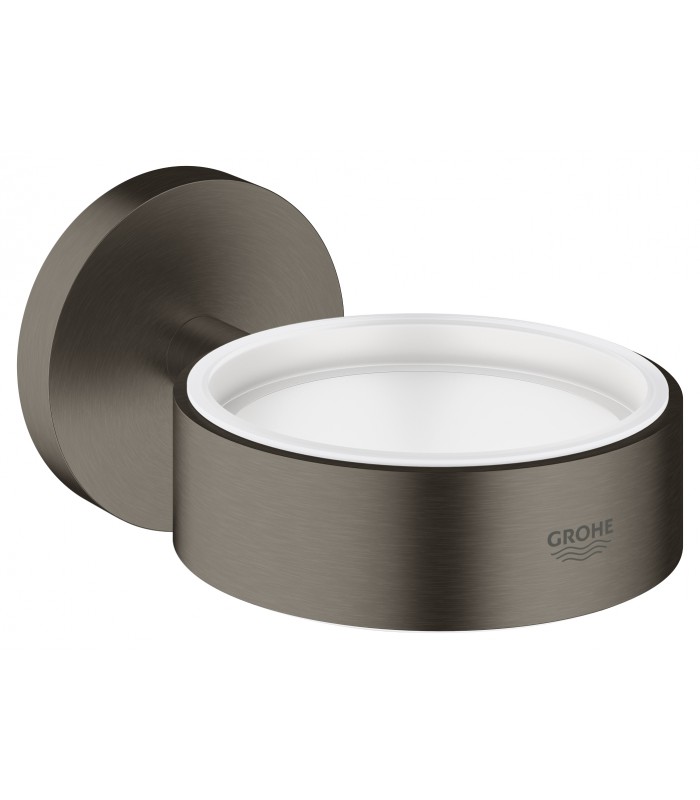 Compra online Grohe Essentials Soporte Hard graphite (Grafito brillo) (40369A01) en oferta al mejor precio