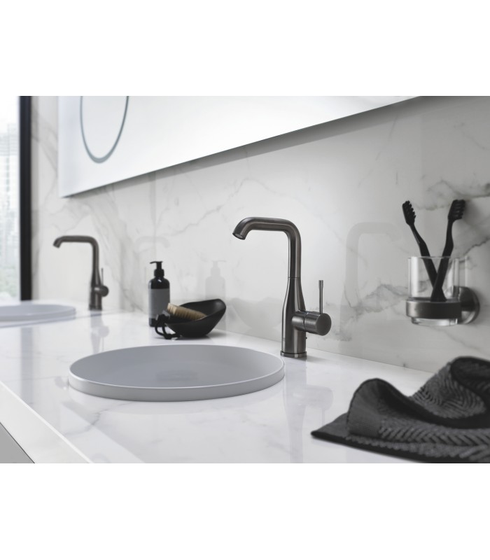 Compra online Grohe Essentials Holder Grafite duro (Grafite brilhante) (40369A01) en oferta al mejor precio