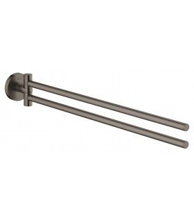 Toalheiro Grohe Essentials Grafite duro (Grafite brilhante) (40371A01)