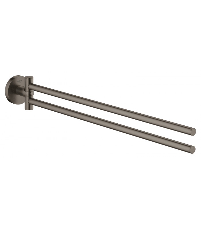 Compra online Toalheiro Grohe Essentials Grafite duro (Grafite brilhante) (40371A01) en oferta al mejor precio
