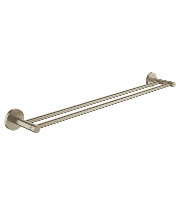 Compra online Grohe Essentials Toallero doble Brushed hard graphite (Grafito cepillado) (40802AL1) en oferta al mejor precio