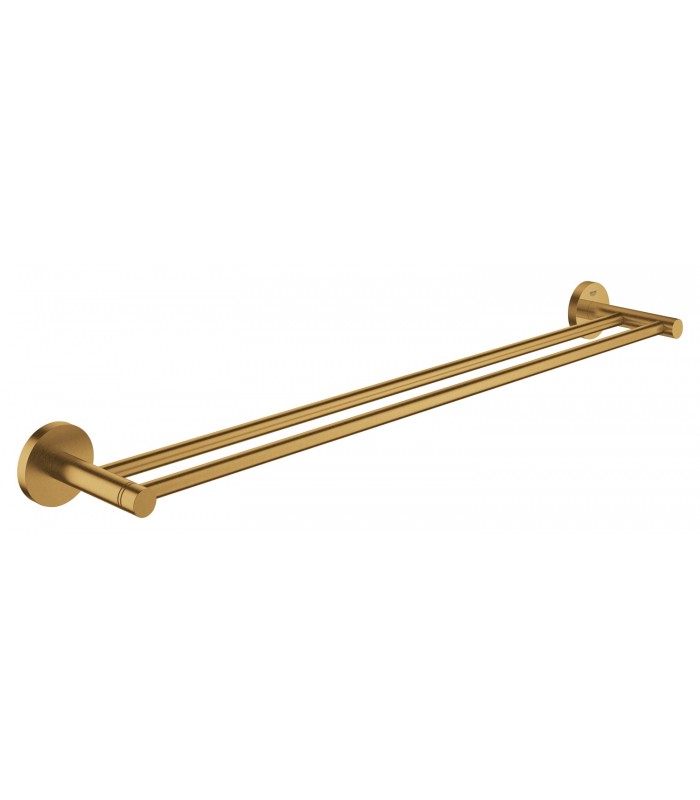 Compra online Grohe Essentials Toallero doble Cool sunrise (Oro brillo) (40802GL1) en oferta al mejor precio