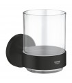 Grohe Essentials Vaso de cristal con soporte Cromo (40447001)