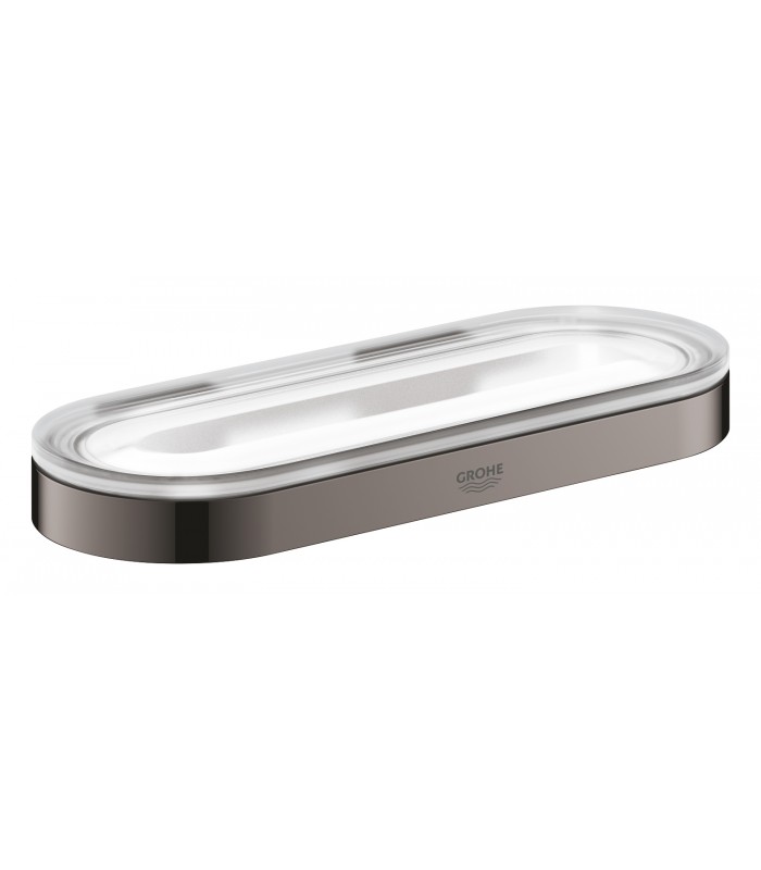 Compra online Grohe Selection Argolla / Soporte bandeja Brushed hard graphite (Grafito cepillado) (41035AL0) en oferta al mejor precio