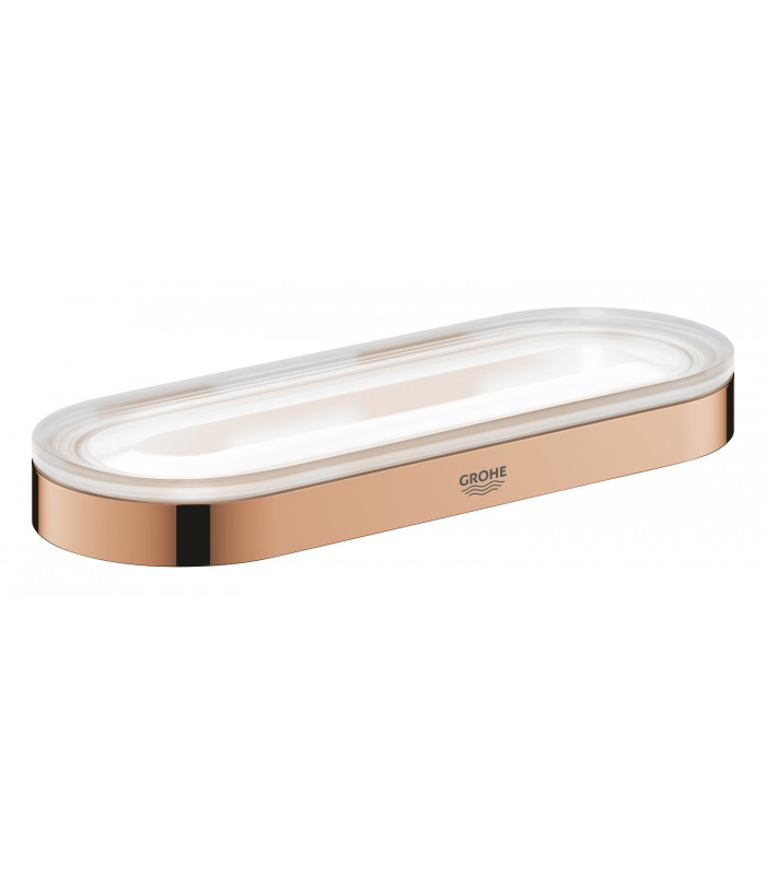 Compra online Grohe Selection Argolla / Soporte bandeja Cool sunrise (Oro brillo) (41035GL0) en oferta al mejor precio