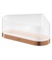 Grohe Selection Saboneteira de canto com suporte Supersteel (41038DC0)