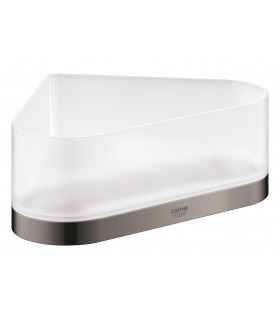Grohe Selection Saboneteira de canto com suporte Pôr do sol quente escovado (Cobre escovado) (41038DL0)