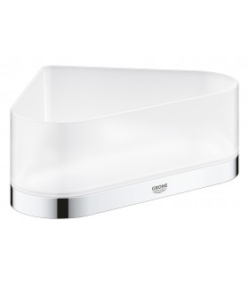 Grohe Selection Bandeja jabonera esquina con soporte Hard graphite (Grafito brillo) (41038A00)