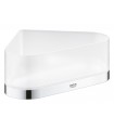 Grohe Selection Bandeja jabonera esquina con soporte Hard graphite (Grafito brillo) (41038A00)