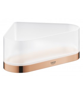 Grohe Selection Bandeja jabonera esquina con soporte Brushed cool sunrise (Oro cepillado) (41038GN0)