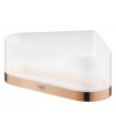 Grohe Selection Saboneteira de canto com suporte Escovado cool sunrise (Ouro escovado) (41038GN0)