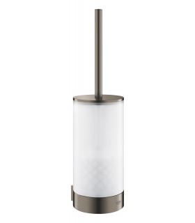 Suporte para escova de vaso sanitário de parede Grohe Selection Grafite duro escovado (41076AL0)
