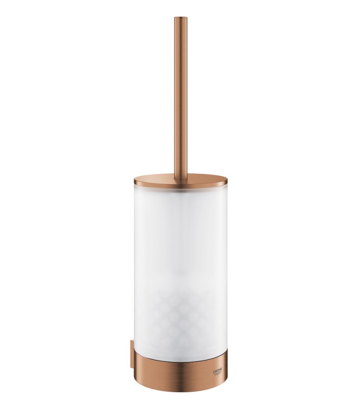 Compra online Suporte para escova de vaso sanitário de parede Grohe Selection Escovado warm sunset (cobre escovado) (41076DL0) en oferta al mejor precio