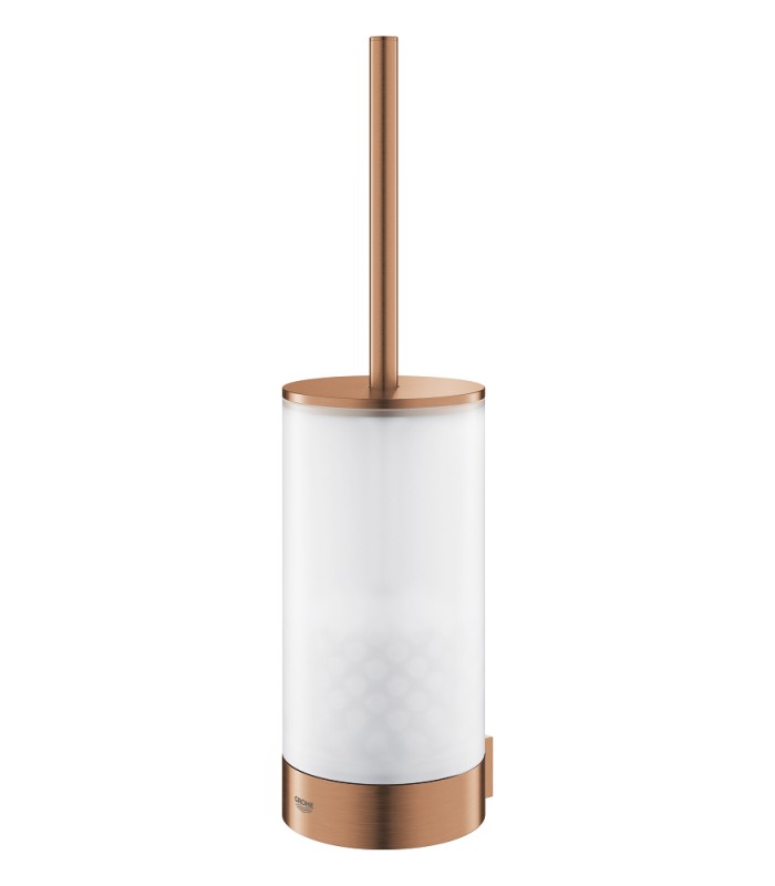 Compra online Suporte para escova de vaso sanitário de parede Grohe Selection Escovado warm sunset (cobre escovado) (41076DL0) en oferta al mejor precio