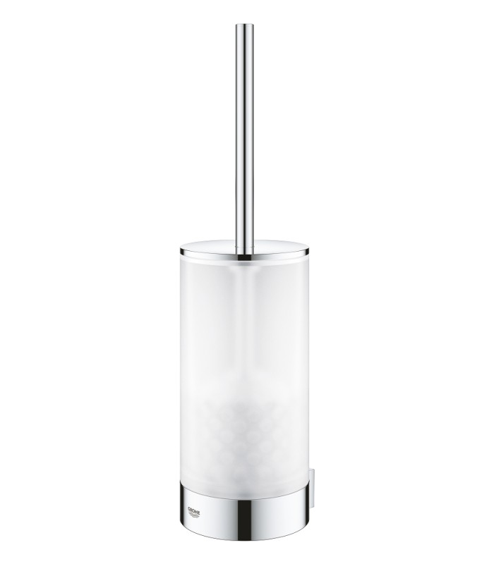 Compra online Suporte para escova de vaso sanitário de parede Grohe Selection cromado (41076000) en oferta al mejor precio