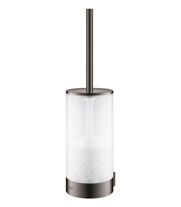 Compra online Suporte para escova de vaso sanitário de parede Grohe Selection Grafite duro (Grafite brilhante) (41076A00) en oferta al mejor precio