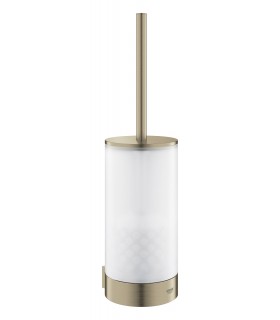 Suporte para escova de vaso sanitário de parede Grohe Selection Níquel escovado (41076EN0)