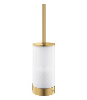 Suporte para escova de vaso sanitário de parede Grohe Selection Escovado cool sunrise (Ouro escovado) (41076GN0)