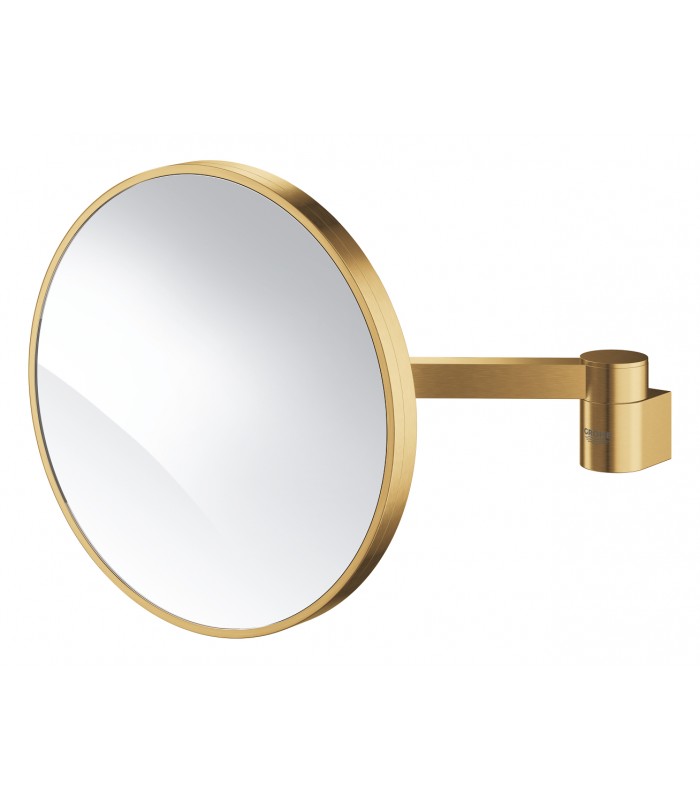 Compra online Espelho de aumento Grohe Selection Escovado cool sunrise (Ouro escovado) (41077GN0) en oferta al mejor precio
