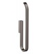 Grohe Selection Suporte vertical para rolo de papel higiênico (2 rolos de papel higiênico) Grafite duro (Grafite brilhante) (410