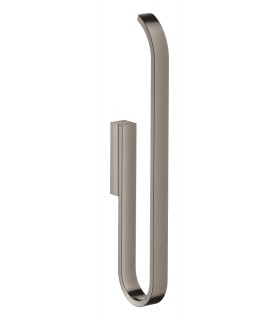 Grohe Selection Porta-rolos vertical para papel higiênico (2 rolos de papel higiênico) Grafite duro escovado (41067AL0)