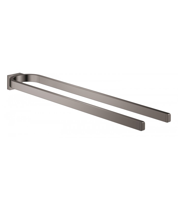 Compra online Grohe Selection Toallero, no pivotable Hard graphite (Grafito brillo) (41059A00) en oferta al mejor precio