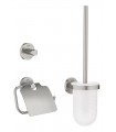 Conjunto de acessórios para banheiro Grohe Start 3 em 1 Supersteel (41204DC0)