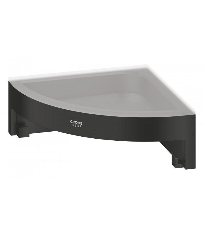 Compra online Grohe Start Cube Bandeja jabonera Negro mate (411062430) en oferta al mejor precio
