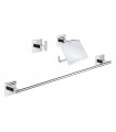 Grohe Start Cube Conjunto de accesorios de baño 3 en 1 Cromo (41124000)