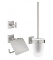 Grohe Start Cube Conjunto de accesorios de baño 3 en 1 Supersteel (41123DC0)