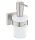 Grohe Start Cube Dispensador de jabón con soporte mural Supersteel (41098DC0)