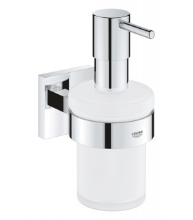 Grohe Start Cube Dispensador de sabão com suporte de parede cromado (41098000)