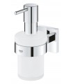 Grohe Start Cube Dispensador de sabão com suporte de parede cromado (41098000)