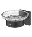 Grohe Start Cube Saboneteira com Suporte de Parede Preto Fosco (410962430)