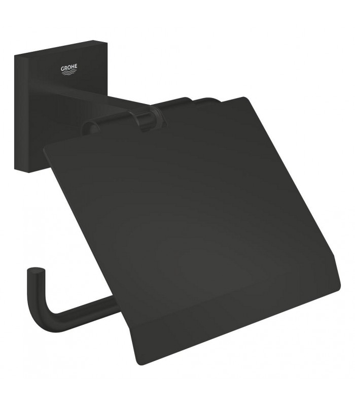 Compra online Grohe Start Cube Porta-rolo de papel higiênico preto fosco (411022430) en oferta al mejor precio