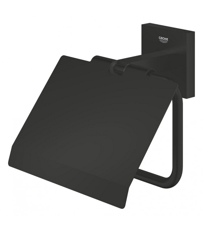 Compra online Grohe Start Cube Porta-rolo de papel higiênico preto fosco (411022430) en oferta al mejor precio