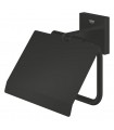 Grohe Start Cube Porta-rolo de papel higiênico preto fosco (411022430)