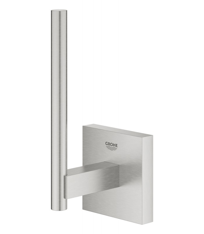 Compra online Grohe Start Cube Suporte para rolo de papel higiênico de parede Supersteel (40979DC0) en oferta al mejor precio