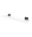 Prateleira de vidro Grohe Start Cube preto fosco (411092430)
