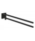 Toalheiro Grohe Start Cube Preto Mate (409762430)