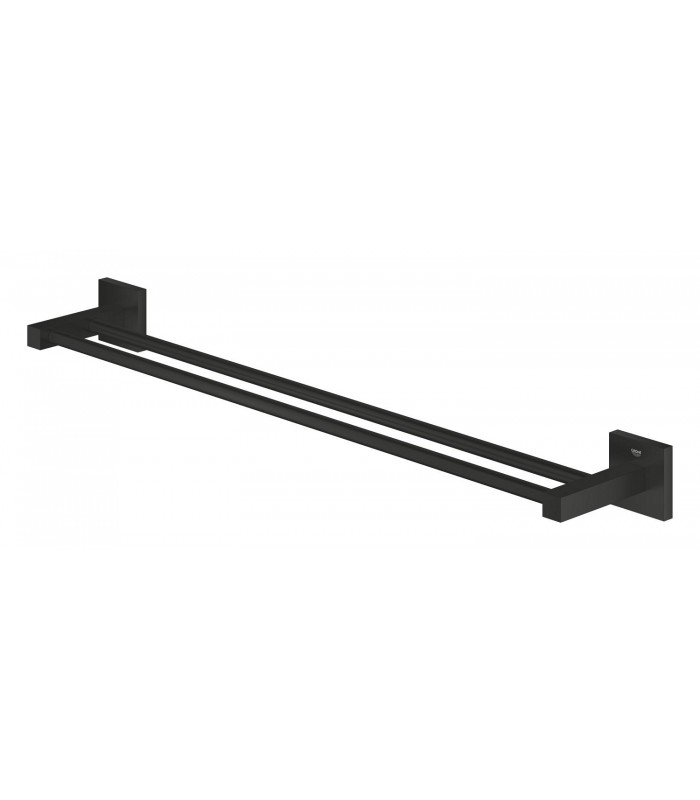 Compra online Grohe Start Cube Toallero doble Negro mate (411042430) en oferta al mejor precio
