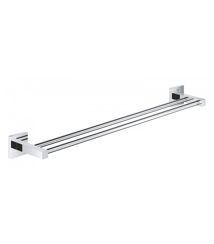 Compra online Toalheiro duplo Grohe Start Cube cromado (41104000) en oferta al mejor precio