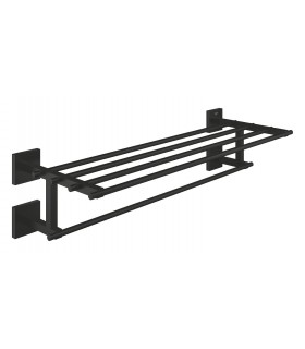 Grohe Start Cube Toallero múltiple Negro mate (410992430)