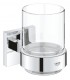 Grohe Start Cube Vaso de cristal con soporte Cromo (41097000)