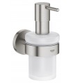 Grohe Start Dispensador de jabón con soporte mural Supersteel (41195DC0)