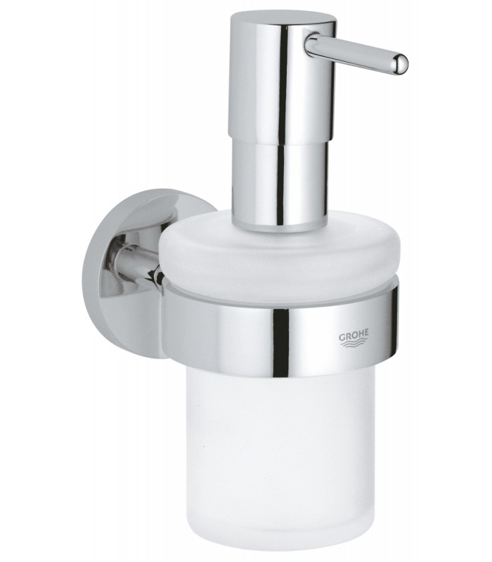 Compra online Grohe Start Dispensador de jabón con soporte mural Cromo (41195000) en oferta al mejor precio