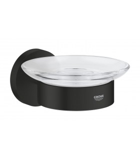 Grohe Start Saboneteira com Suporte de Parede Preto Fosco (411932430)