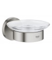 Grohe Start Jabonera con soporte mural Supersteel (41193DC0)