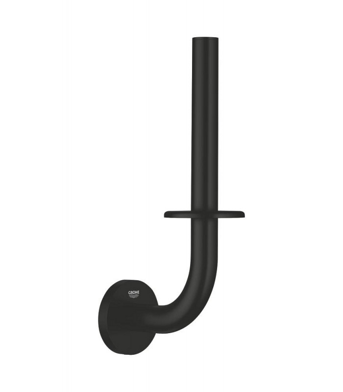 Compra online Grohe Start Suporte para rolo de papel higiênico de parede Preto fosco (411862430) en oferta al mejor precio